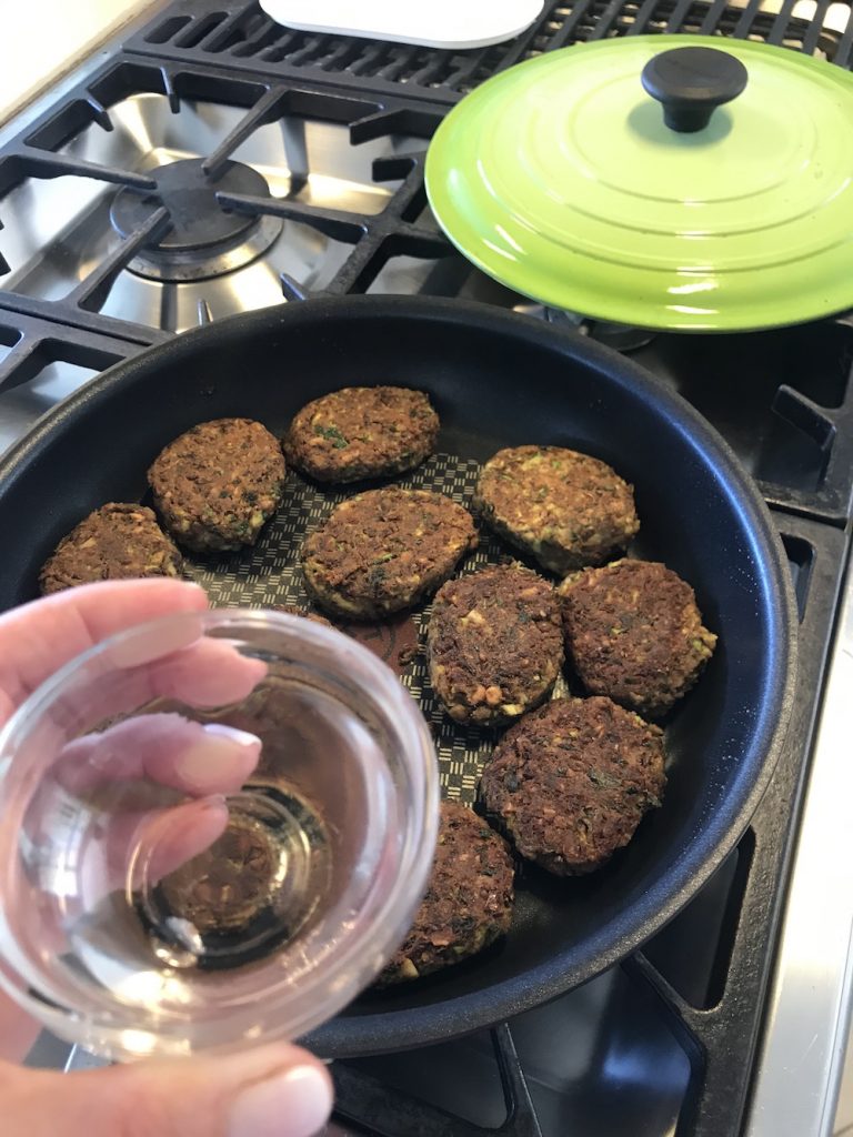 Lentil and Hazelnut Burger