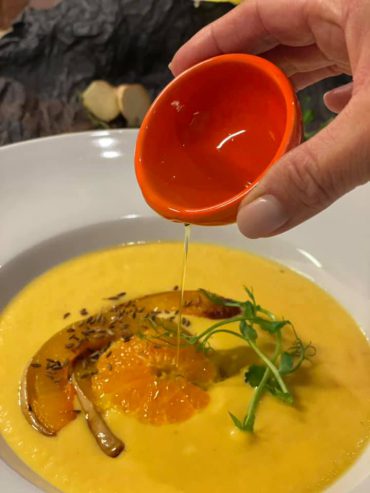 Butternut and Naartjie Soup